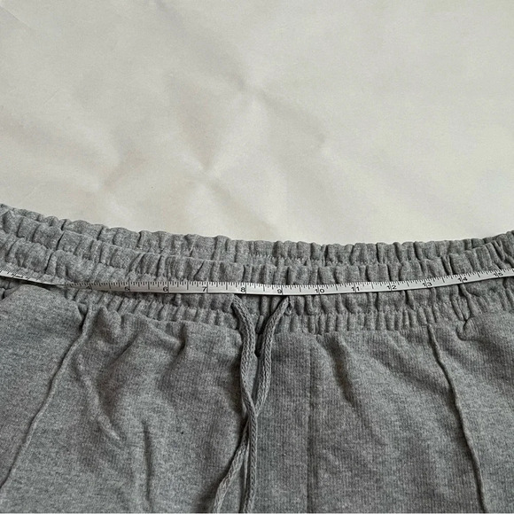 Koton Shorts Womens XL  Gray Stretch Adjustable Waist Soft Comfort Active NWOT - Picture 3 of 6